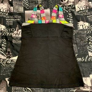 Ivivva by Lululemon black tank size 14/Lululemon 4
